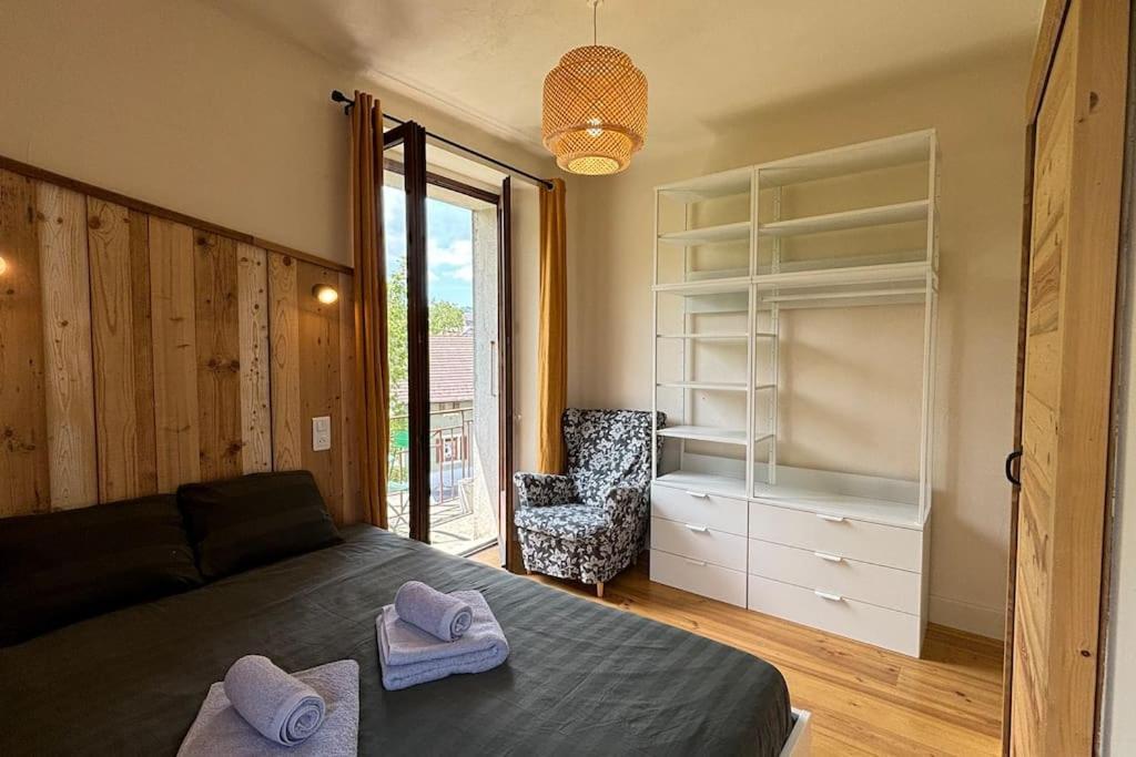 T2 Cocon Avec Balcon Et Parking Apartment La Roche-sur-Foron Luaran gambar